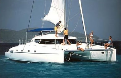 Bahia 46 Sailing